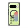 プレミアムスクエアケース with Pixelsnap［ オリジナル - ドットオーバーレイ - KEEP YOUR HEAD UP/A ］