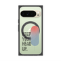 プレミアムスクエアケース with Pixelsnap［ オリジナル - ドットオーバーレイ - KEEP YOUR HEAD UP/A ］