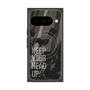 プレミアムスクエアケース with Pixelsnap［ オリジナル - ドットオーバーレイ - KEEP YOUR HEAD UP/B ］
