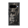 プレミアムスクエアケース with Pixelsnap［ オリジナル - ドットオーバーレイ - KEEP YOUR HEAD UP/B ］