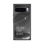 プレミアムスクエアケース with Pixelsnap［ オリジナル - ドットオーバーレイ - FOLLOW YOUR HEART/B ］