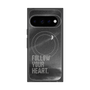 プレミアムスクエアケース with Pixelsnap［ オリジナル - ドットオーバーレイ - FOLLOW YOUR HEART/B ］