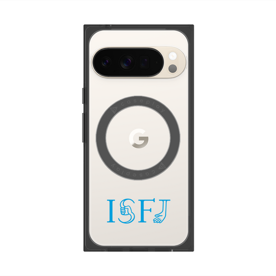 プレミアムスクエアケース with Pixelsnap［ オリジナル - ISFJ 擁護者 - アルファベット ］