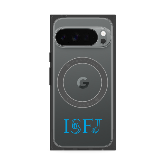 プレミアムスクエアケース with Pixelsnap［ オリジナル - ISFJ 擁護者 - アルファベット ］