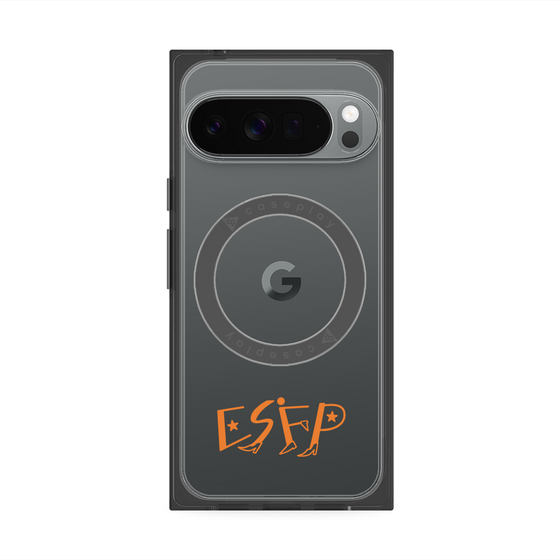 プレミアムスクエアケース with Pixelsnap［ オリジナル - ESFP エンターテイナー - アルファベット ］