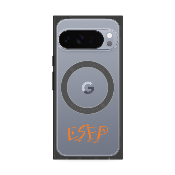 プレミアムスクエアケース with Pixelsnap［ オリジナル - ESFP エンターテイナー - アルファベット ］