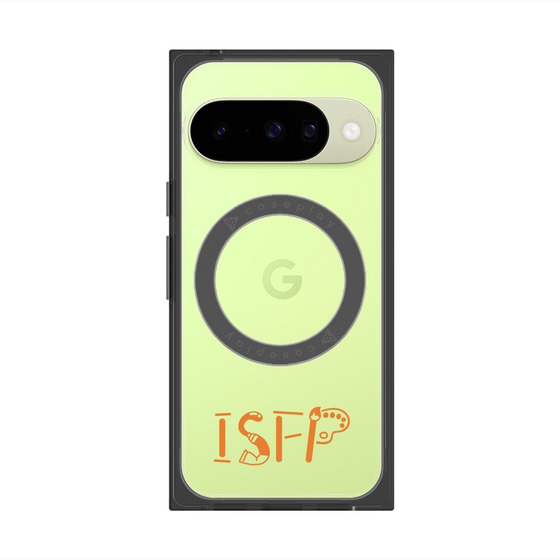 プレミアムスクエアケース with Pixelsnap［ オリジナル - ISFP 冒険家 - アルファベット ］