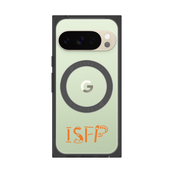 プレミアムスクエアケース with Pixelsnap［ オリジナル - ISFP 冒険家 - アルファベット ］