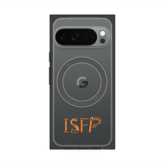 プレミアムスクエアケース with Pixelsnap［ オリジナル - ISFP 冒険家 - アルファベット ］