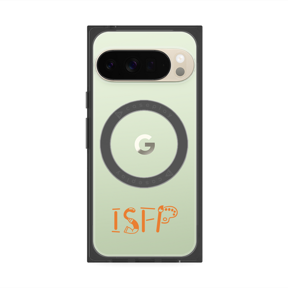 プレミアムスクエアケース with Pixelsnap［ オリジナル - ISFP 冒険家 - アルファベット ］