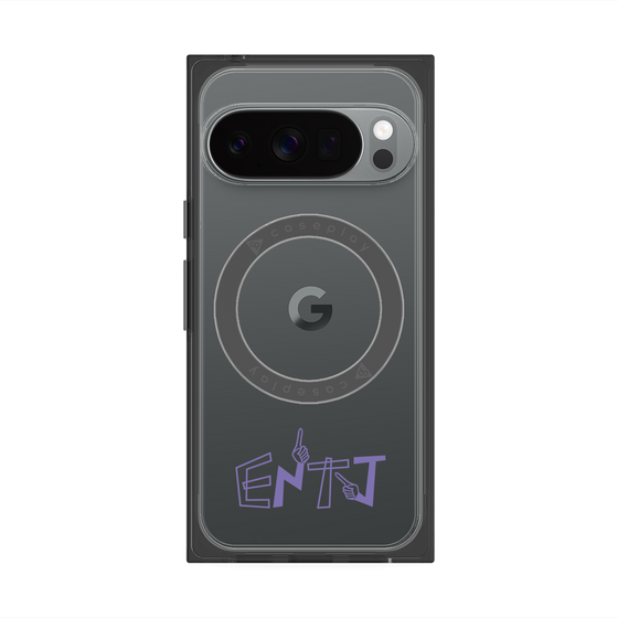 プレミアムスクエアケース with Pixelsnap［ オリジナル - ENTJ 指揮官 - アルファベット ］
