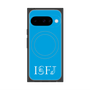 プレミアムスクエアケース with Pixelsnap［ オリジナル - ISFJ 擁護者 - アルファベット - ブルー ］
