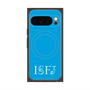 プレミアムスクエアケース with Pixelsnap［ オリジナル - ISFJ 擁護者 - アルファベット - ブルー ］