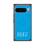プレミアムスクエアケース with Pixelsnap［ オリジナル - ISFJ 擁護者 - アルファベット - ブルー ］