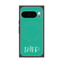 プレミアムスクエアケース with Pixelsnap［ オリジナル - INFP 仲介者 - アルファベット - グリーン ］