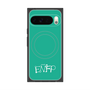 プレミアムスクエアケース with Pixelsnap［ オリジナル - ENFP 運動家 - アルファベット - グリーン ］