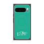 プレミアムスクエアケース with Pixelsnap［ オリジナル - ENFP 運動家 - アルファベット - グリーン ］