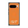プレミアムスクエアケース with Pixelsnap［ オリジナル - ISFP 冒険家 - アルファベット - オレンジ ］