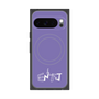 プレミアムスクエアケース with Pixelsnap［ オリジナル - ENTJ 指揮官 - アルファベット - パープル ］