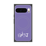 プレミアムスクエアケース with Pixelsnap［ オリジナル - ENTJ 指揮官 - アルファベット - パープル ］