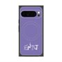 プレミアムスクエアケース with Pixelsnap［ オリジナル - ENTJ 指揮官 - アルファベット - パープル ］