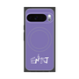 プレミアムスクエアケース with Pixelsnap［ オリジナル - ENTJ 指揮官 - アルファベット - パープル ］