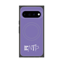 プレミアムスクエアケース with Pixelsnap［ オリジナル - ENTP 討論者 - アルファベット - パープル ］