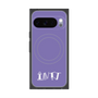 プレミアムスクエアケース with Pixelsnap［ オリジナル - INTJ 建築家 - アルファベット - パープル ］