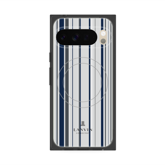 プレミアムスクエアケース with Pixelsnap［ LANVIN COLLECTION - ストライプ ］