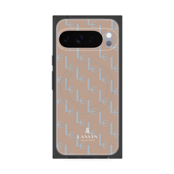 プレミアムスクエアケース with Pixelsnap［ LANVIN COLLECTION - ジオメトリック ］