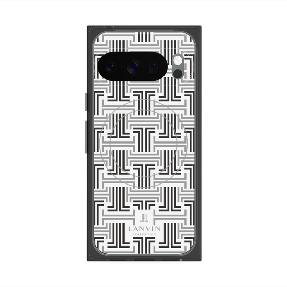 プレミアムスクエアケース with Pixelsnap［ LANVIN COLLECTION - モノグラム ］