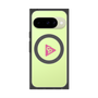 プレミアムスクエアケース with Pixelsnap［ オリジナル - caseplayロゴ - ピンク/C ］