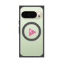 プレミアムスクエアケース with Pixelsnap［ オリジナル - caseplayロゴ - ピンク/C ］
