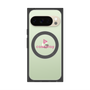 プレミアムスクエアケース with Pixelsnap［ オリジナル - caseplayロゴ - ピンク/D ］
