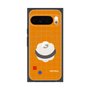 プレミアムスクエアケース with Pixelsnap［ Mod Deco - オリジナル - レトロオレンジ ］