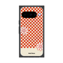 プレミアムスクエアケース with Pixelsnap［ Mod Deco - オリジナル - レトロフラワー ］