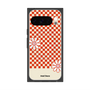 プレミアムスクエアケース with Pixelsnap［ Mod Deco - オリジナル - レトロフラワー ］