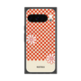 プレミアムスクエアケース with Pixelsnap［ Mod Deco - オリジナル - レトロフラワー ］