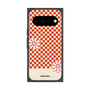 プレミアムスクエアケース with Pixelsnap［ Petal pop - オリジナル - レトロフラワー ］