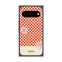 プレミアムスクエアケース with Pixelsnap［ Petal pop - オリジナル - レトロフラワー ］
