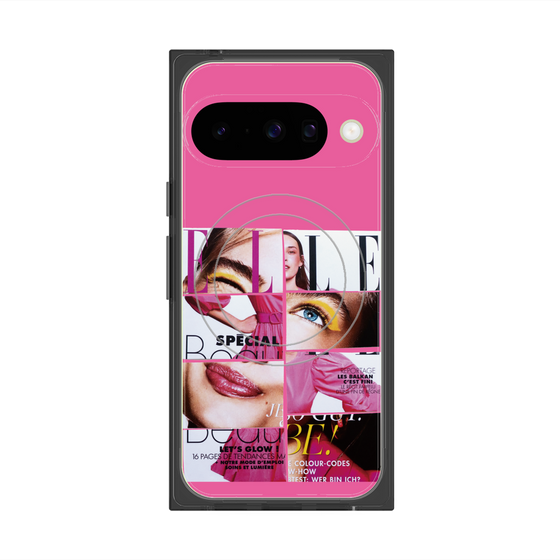 プレミアムスクエアケース with Pixelsnap［ ELLE - 80 YEARS FEMININITY ］