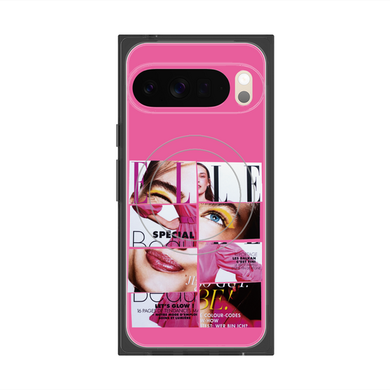 プレミアムスクエアケース with Pixelsnap［ ELLE - 80 YEARS FEMININITY ］