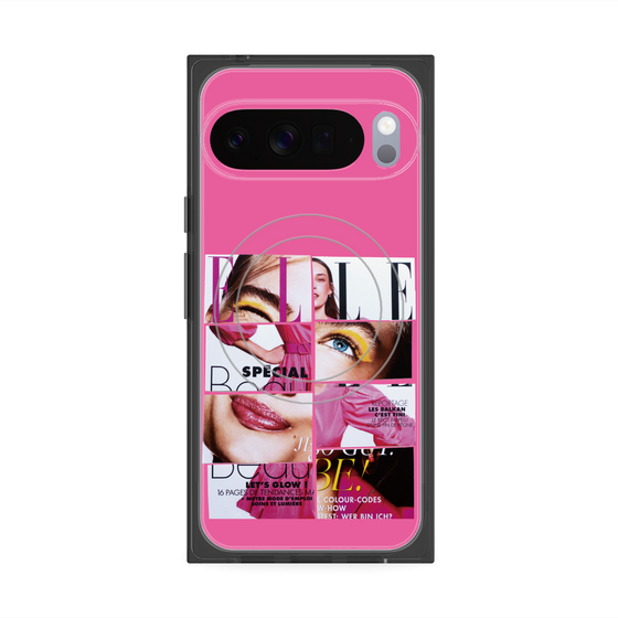 プレミアムスクエアケース with Pixelsnap［ ELLE - 80 YEARS FEMININITY ］