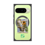 プレミアムスクエアケース with Pixelsnap［ Green Future Project - Guira Tanager ］