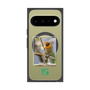 プレミアムスクエアケース with Pixelsnap［ Green Future Project - Guira Tanager ］