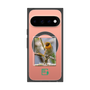 プレミアムスクエアケース with Pixelsnap［ Green Future Project - Guira Tanager ］