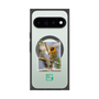 プレミアムスクエアケース with Pixelsnap［ Green Future Project - Guira Tanager ］