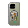 プレミアムスクエアケース with Pixelsnap［ Green Future Project - Guira Tanager ］