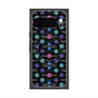 プレミアムスクエアケース with Pixelsnap［ LANVIN en Bleu - Flower pattern ］