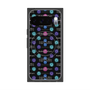 プレミアムスクエアケース with Pixelsnap［ LANVIN en Bleu - Flower pattern ］